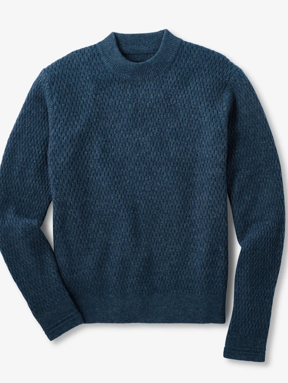 Line of Trade Crosscut Thermal Wool Blend Sweater